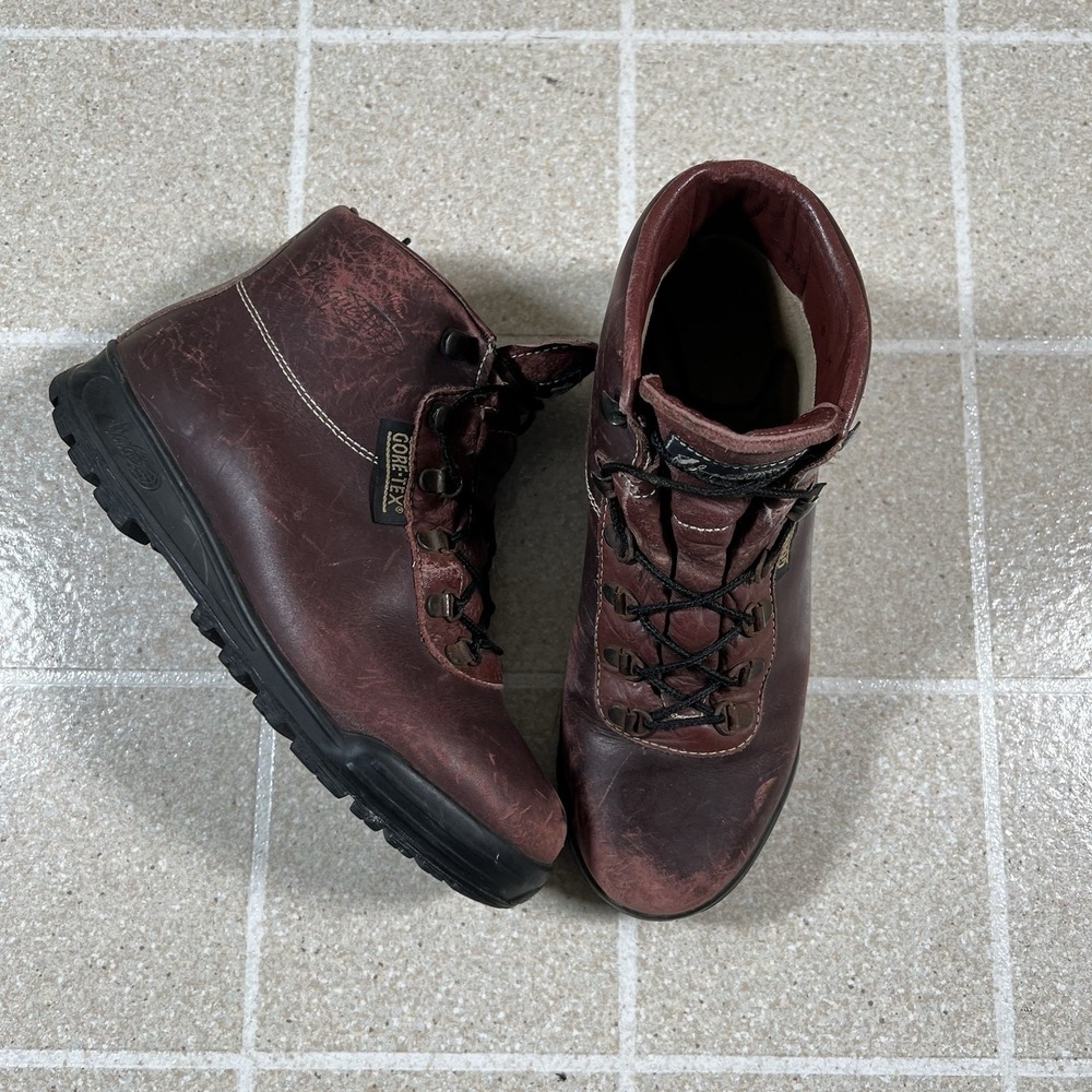Vasque Sundowner Gortex Italy Hiking Backpacking Boots Gorpcore Cowhide Men's 8M - Picture 2 of 8
